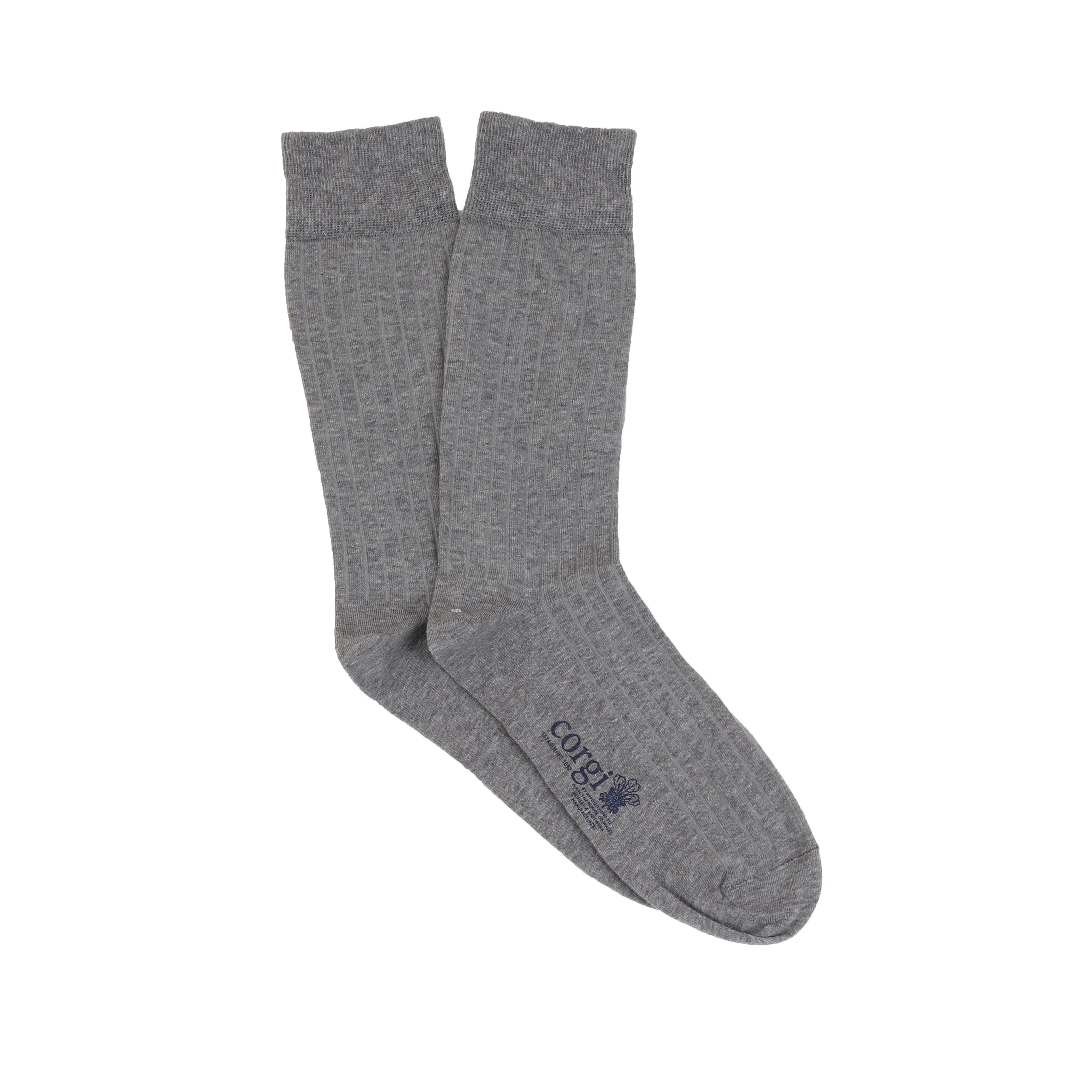 Men's Brecon Ribbed Cotton Socks