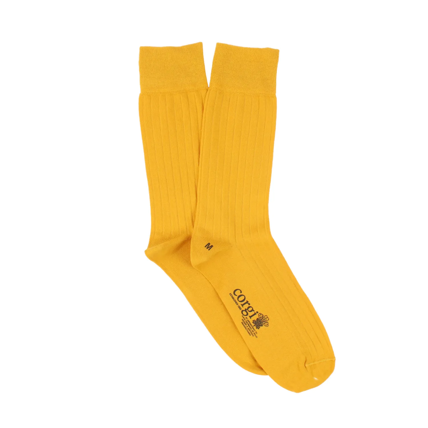 Men's Brecon Ribbed Cotton Socks