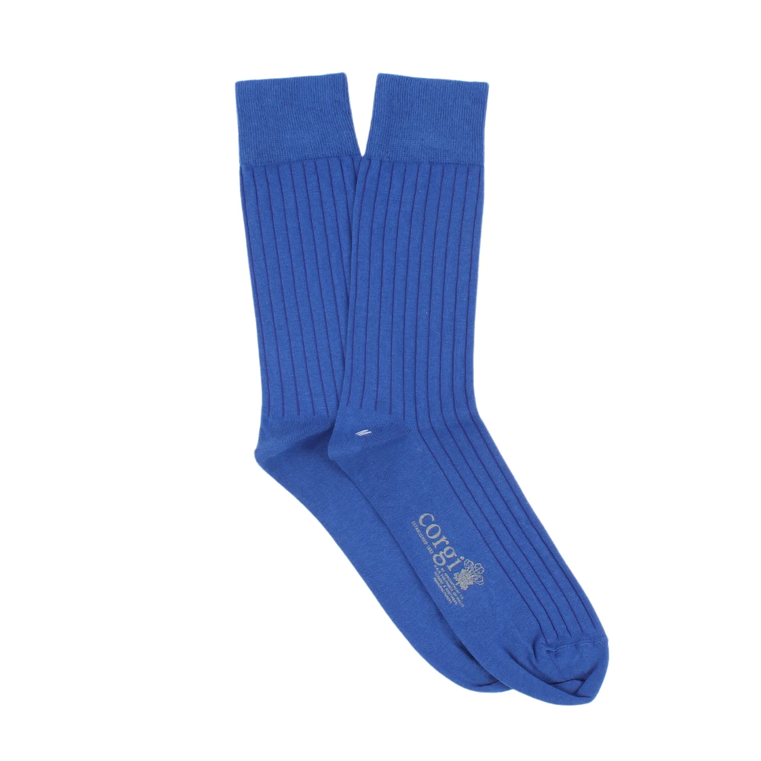 Men's Brecon Ribbed Cotton Socks