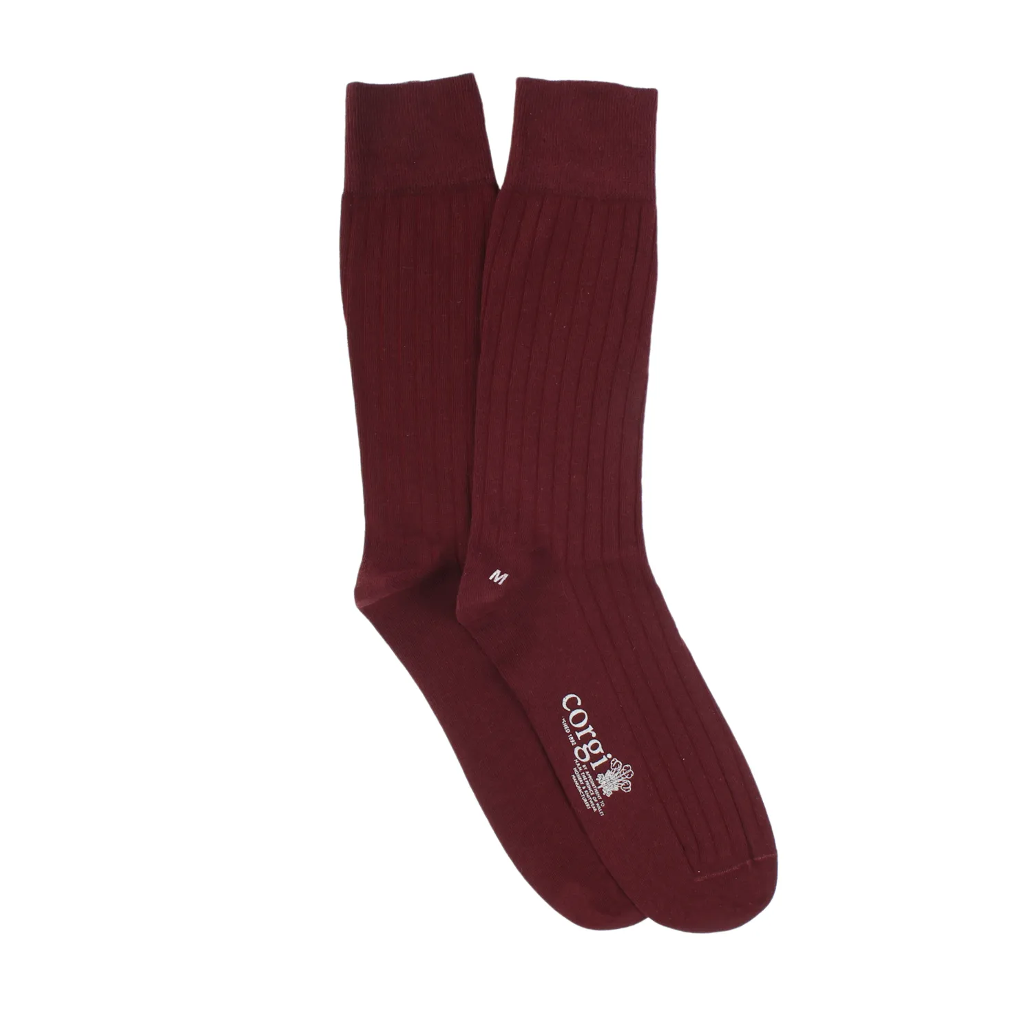 Men's Brecon Ribbed Cotton Socks