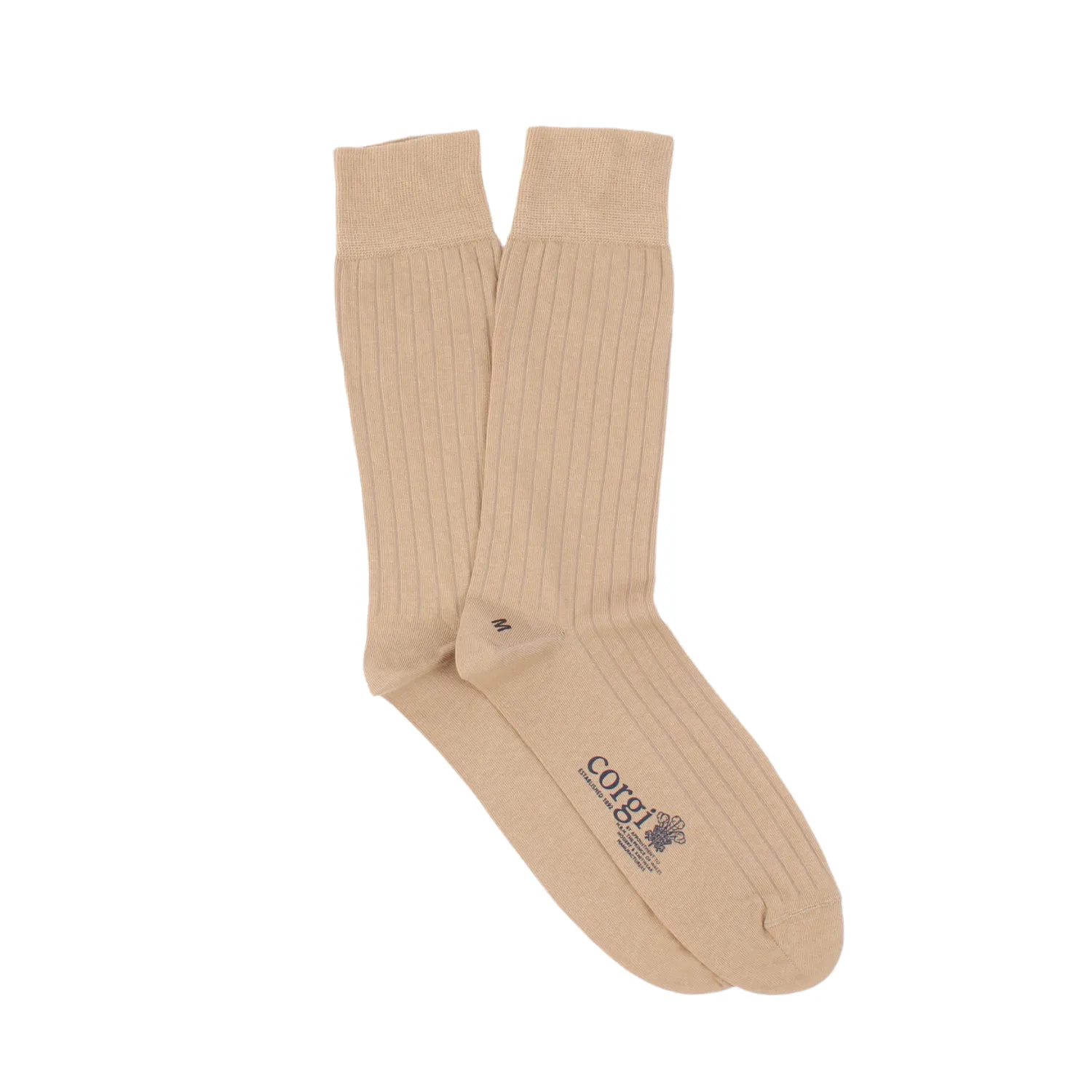 Men's Brecon Ribbed Cotton Socks