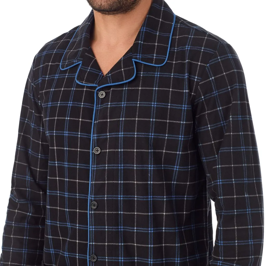 Mens Cozy Lodge Notch Pajama 2-Pc Set