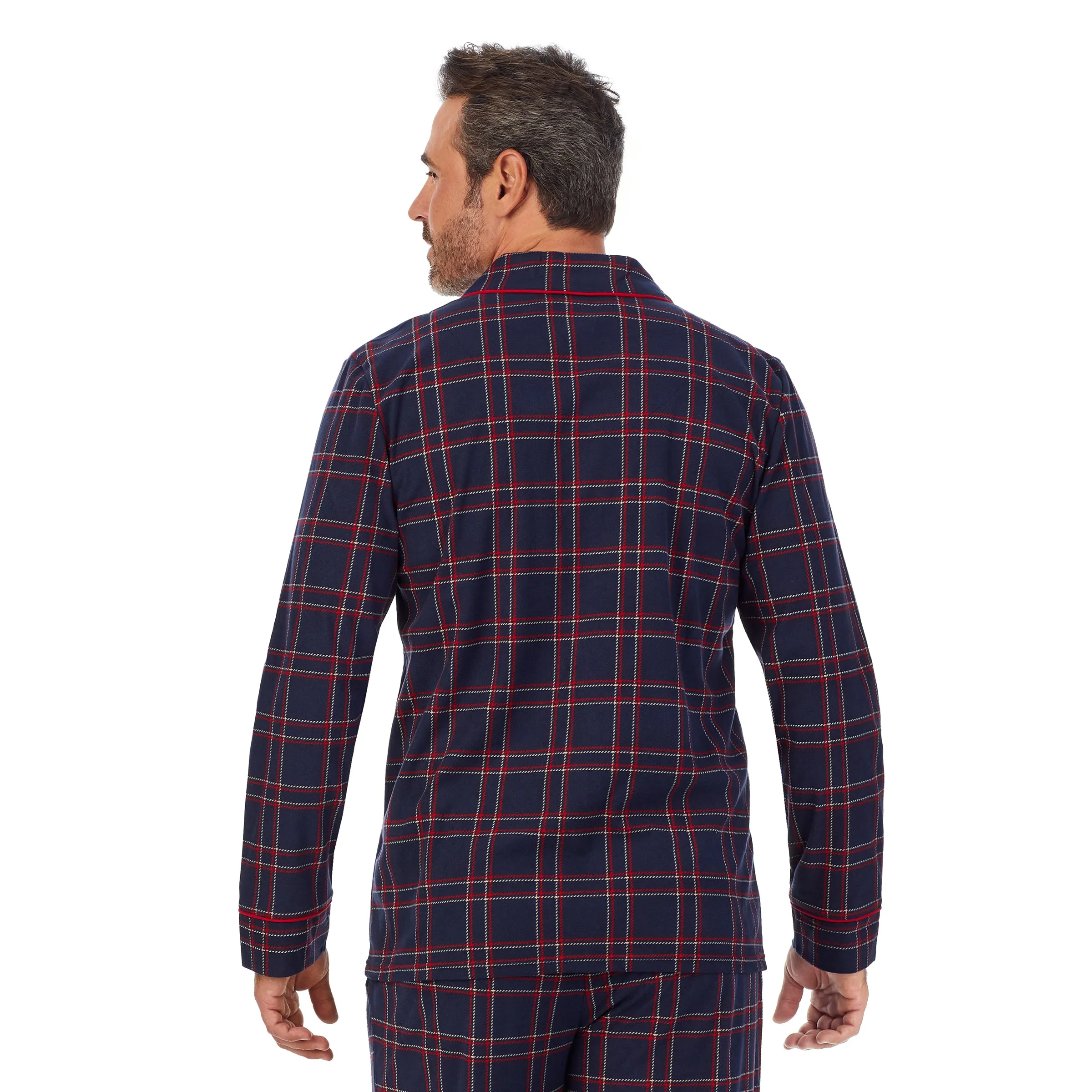 Mens Cozy Lodge Notch Pajama 2-Pc Set