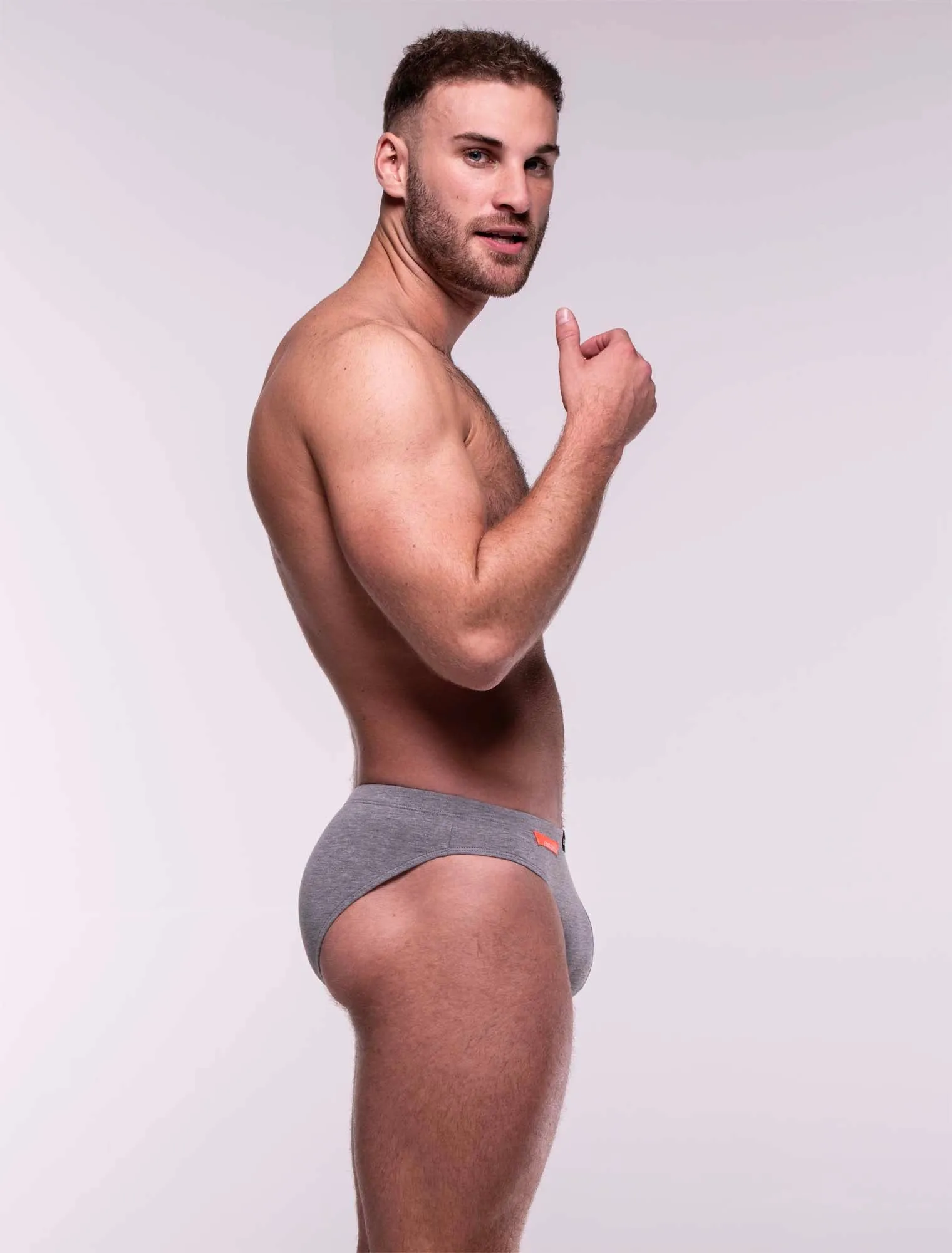 Mens Euro Briefs - Igneous