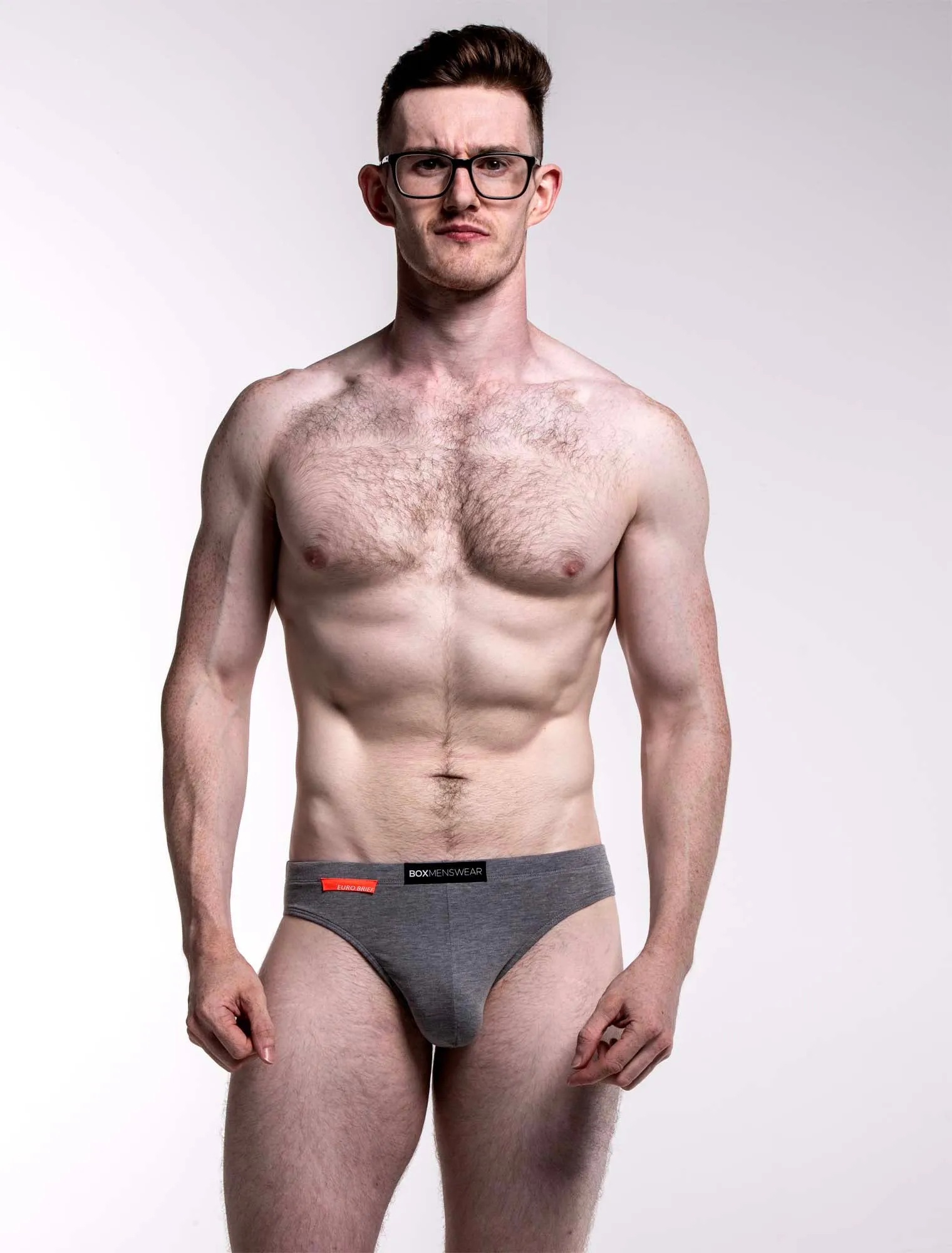 Mens Euro Briefs - Igneous