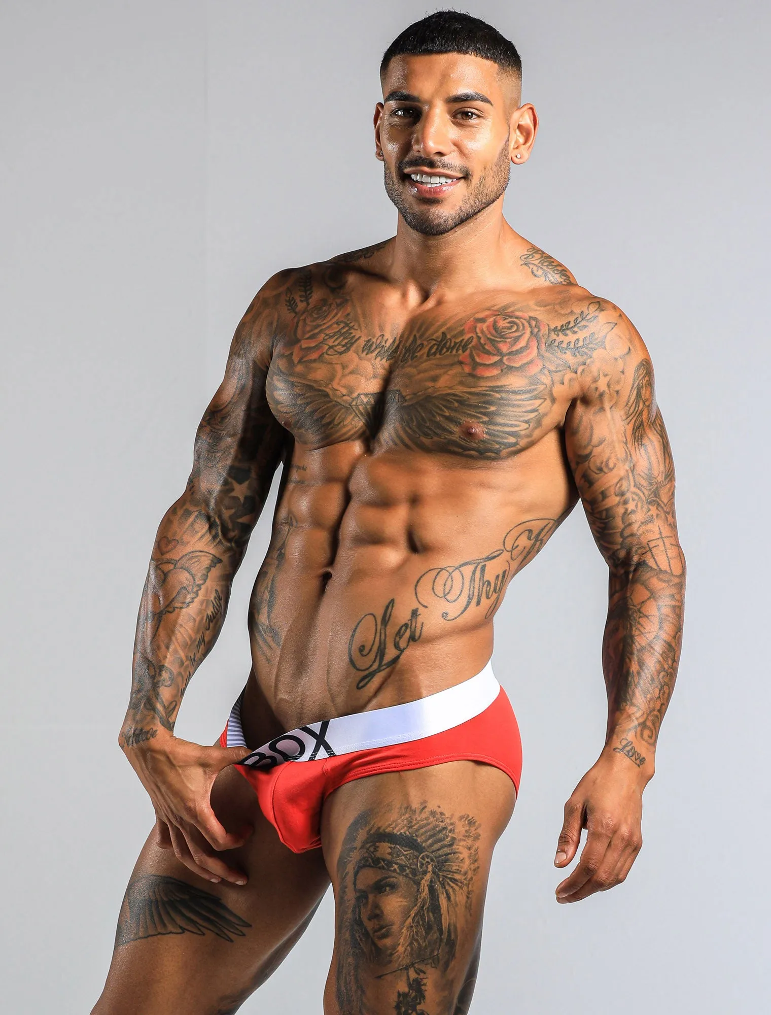 Mens Red Briefs