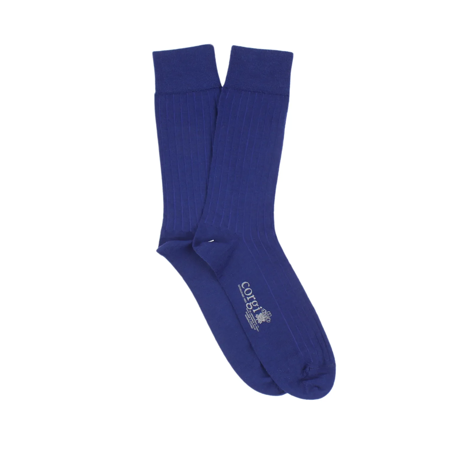 Men's Tenby Ribbed Merino Wool Socks