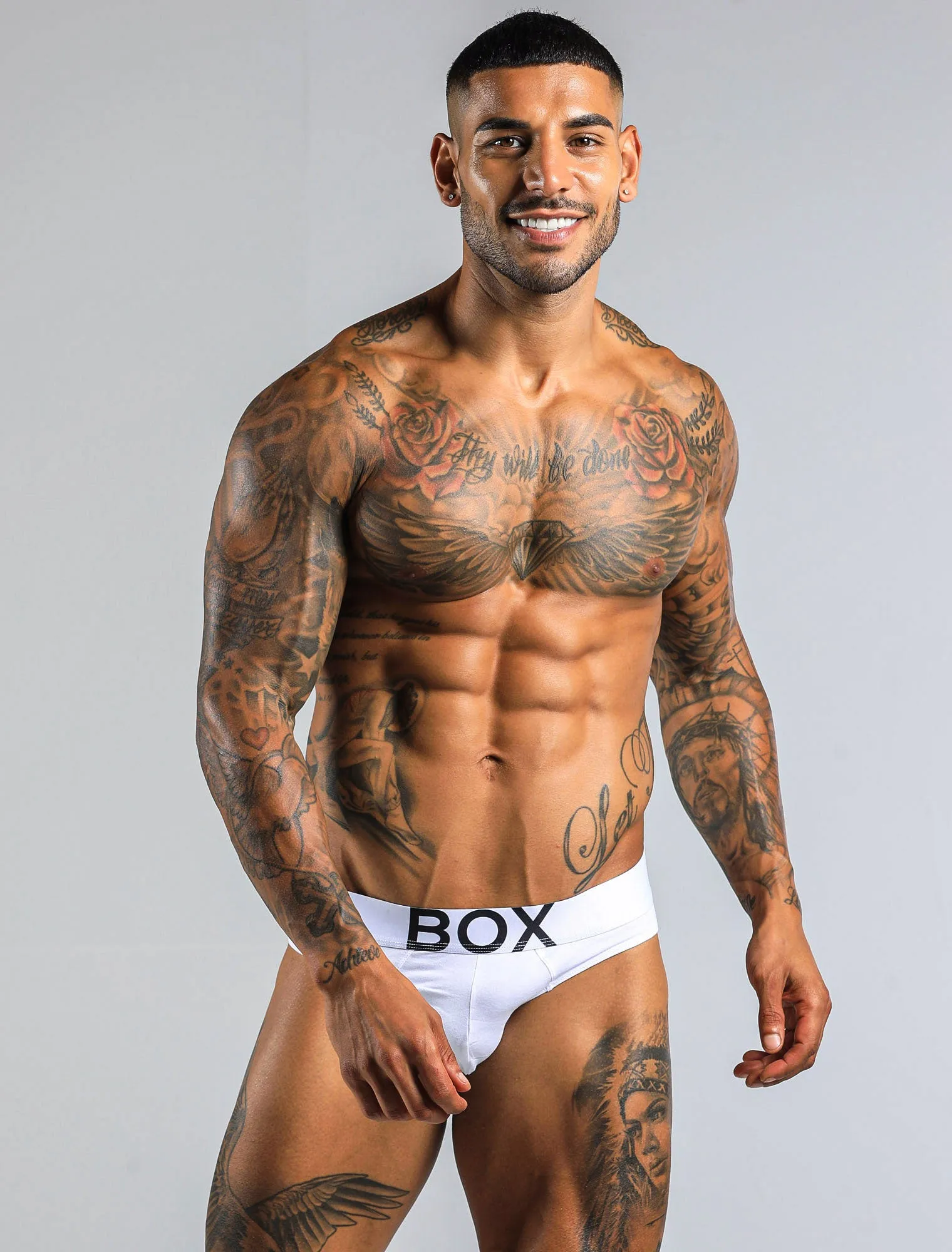 Mens White Briefs