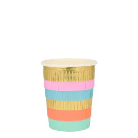 Meri Meri Rainbow Fringe Party Cups