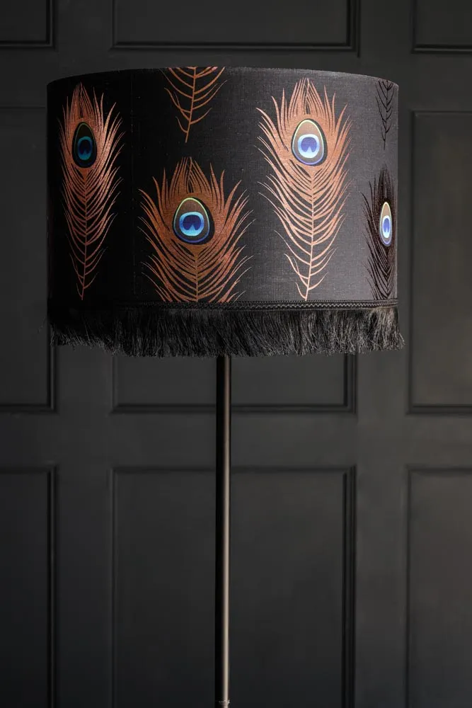 Mind The Gap Peacock Feather Lamp Shade - 3 Sizes Available