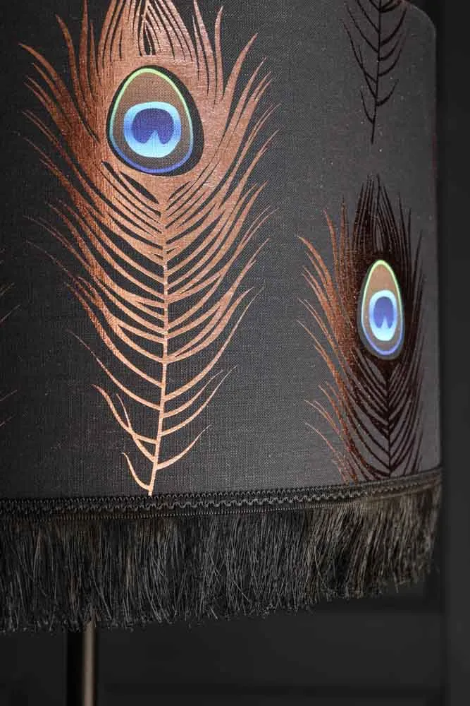 Mind The Gap Peacock Feather Lamp Shade - 3 Sizes Available