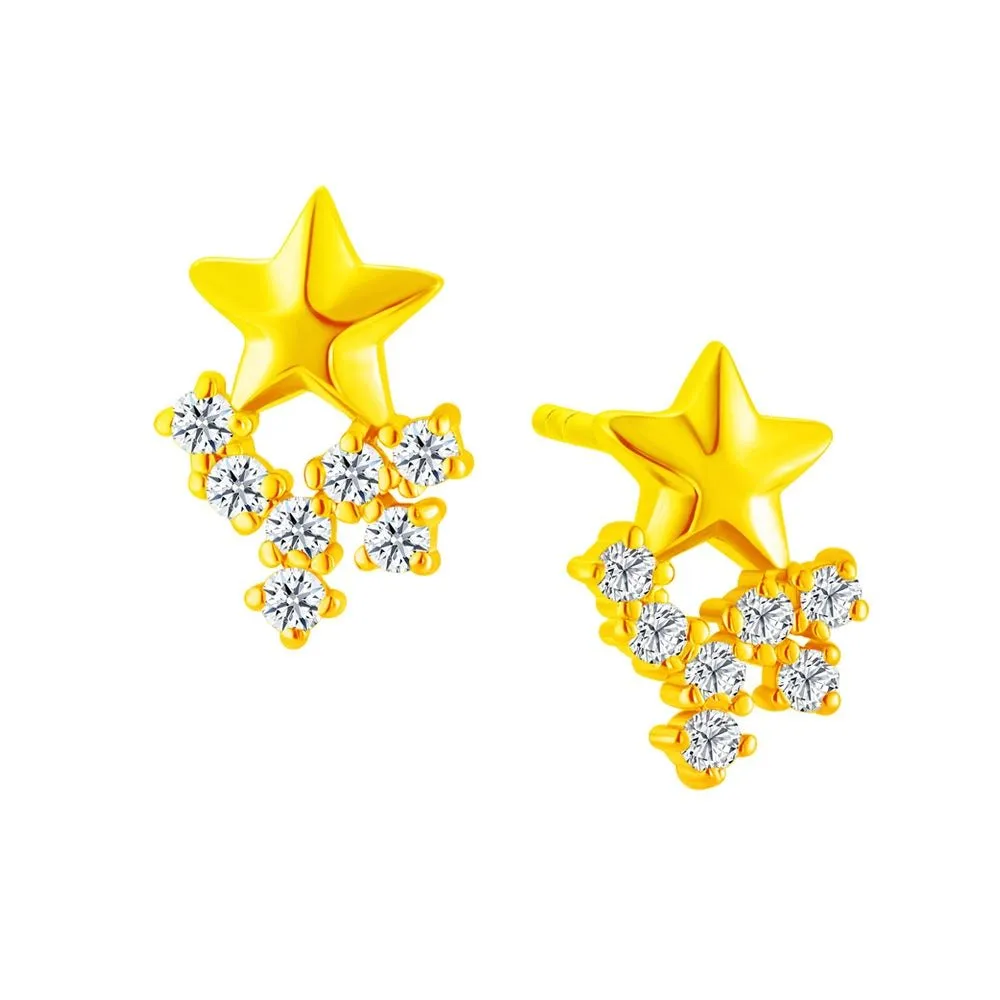 Moissanite Constellation Stars Earrings