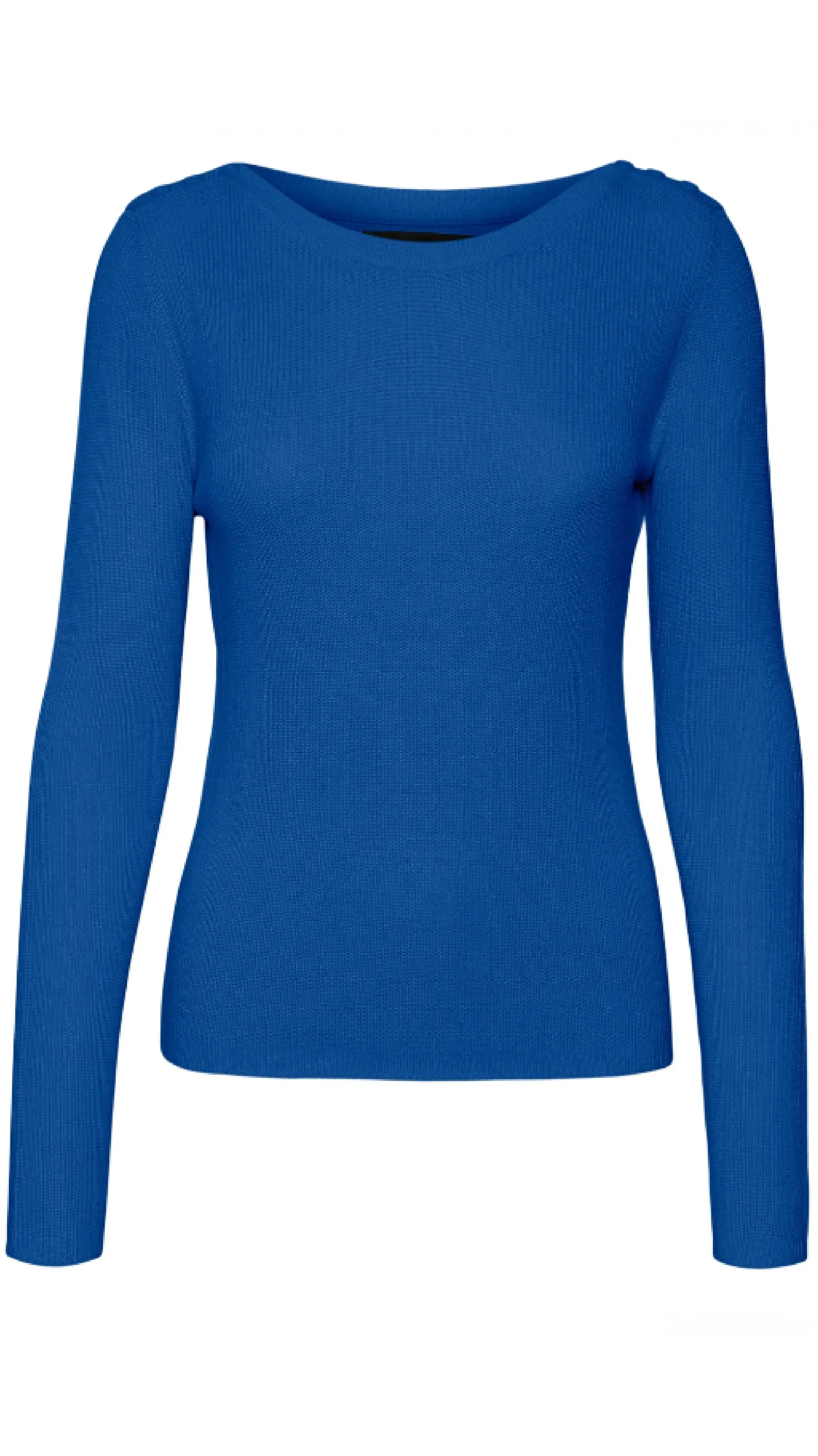 Newlexsun Beaucoup Blue Boat Neck Pullover