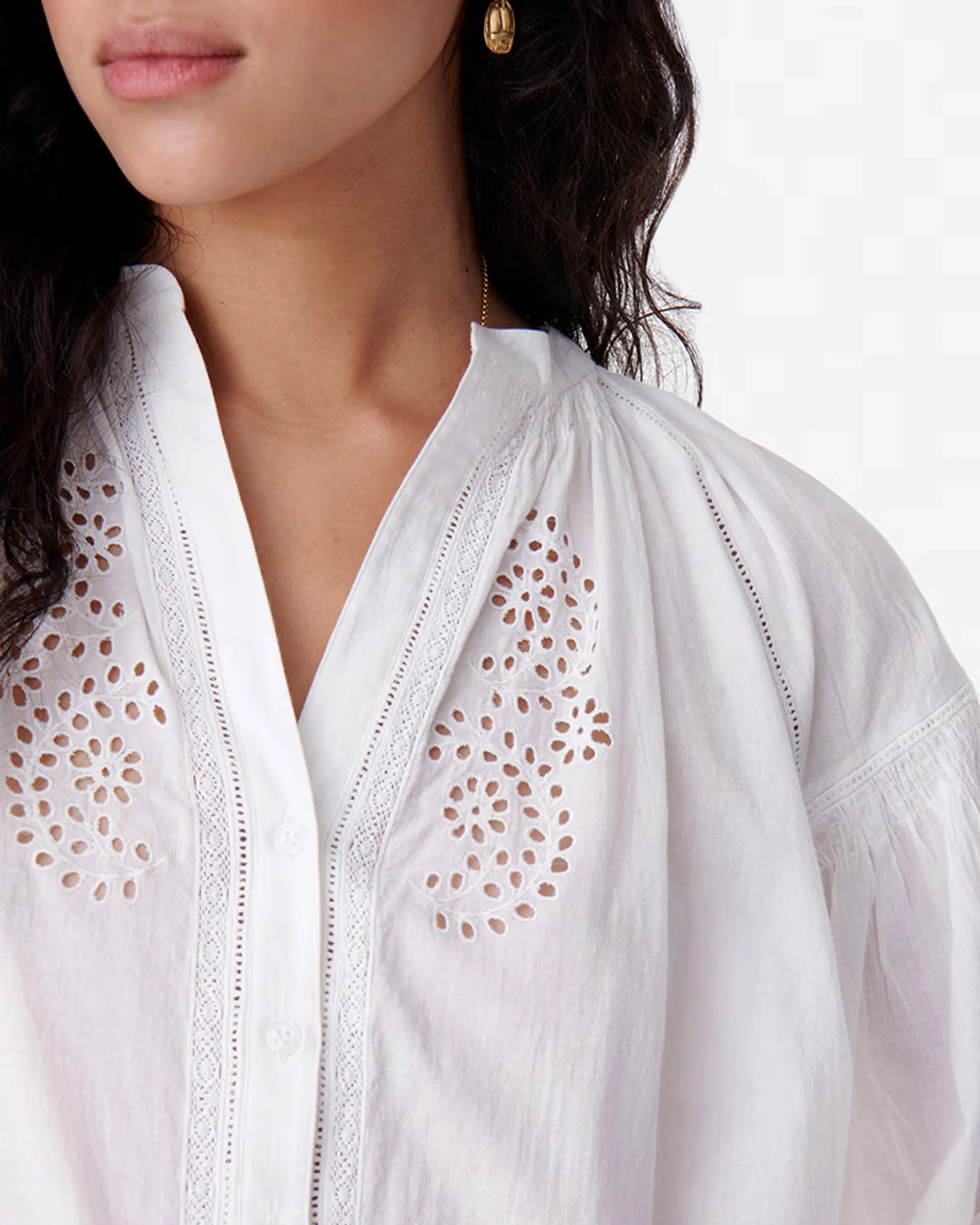 Nipoa Embroidered Blouse