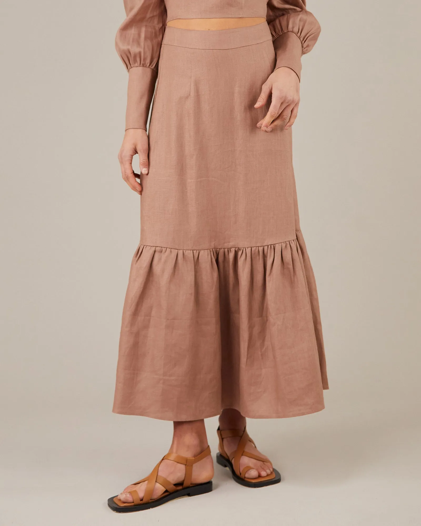 Orin Skirt - Walnut