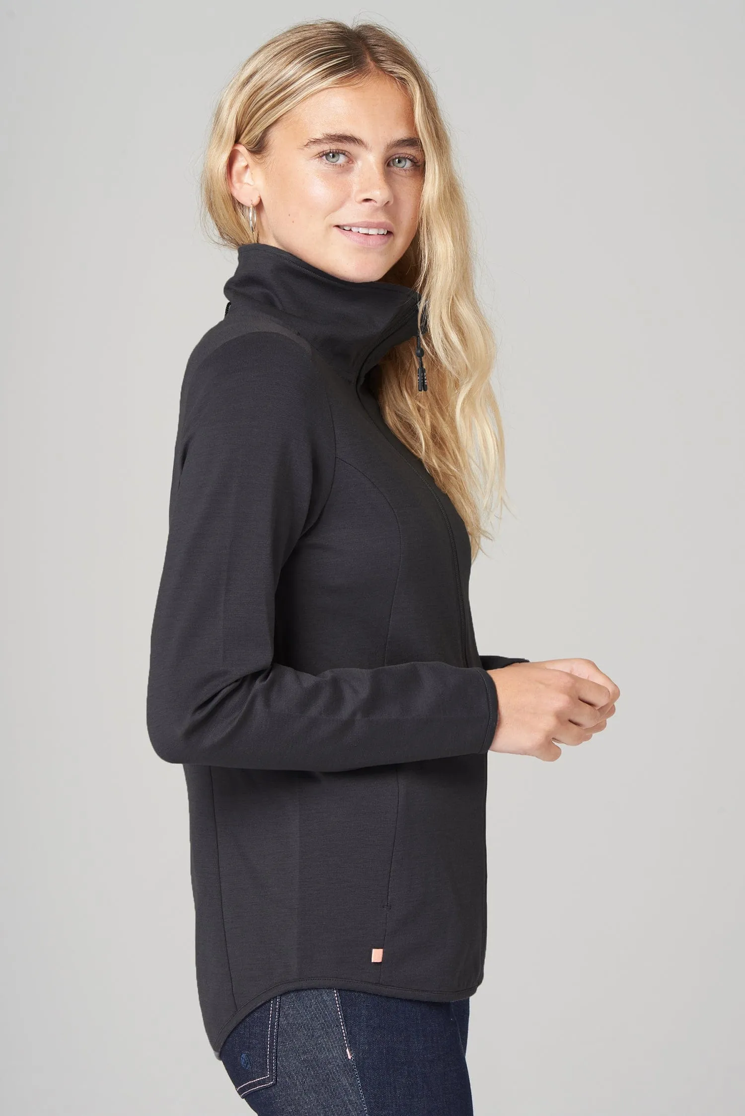 Performance Full Zip Mid Layer - Black