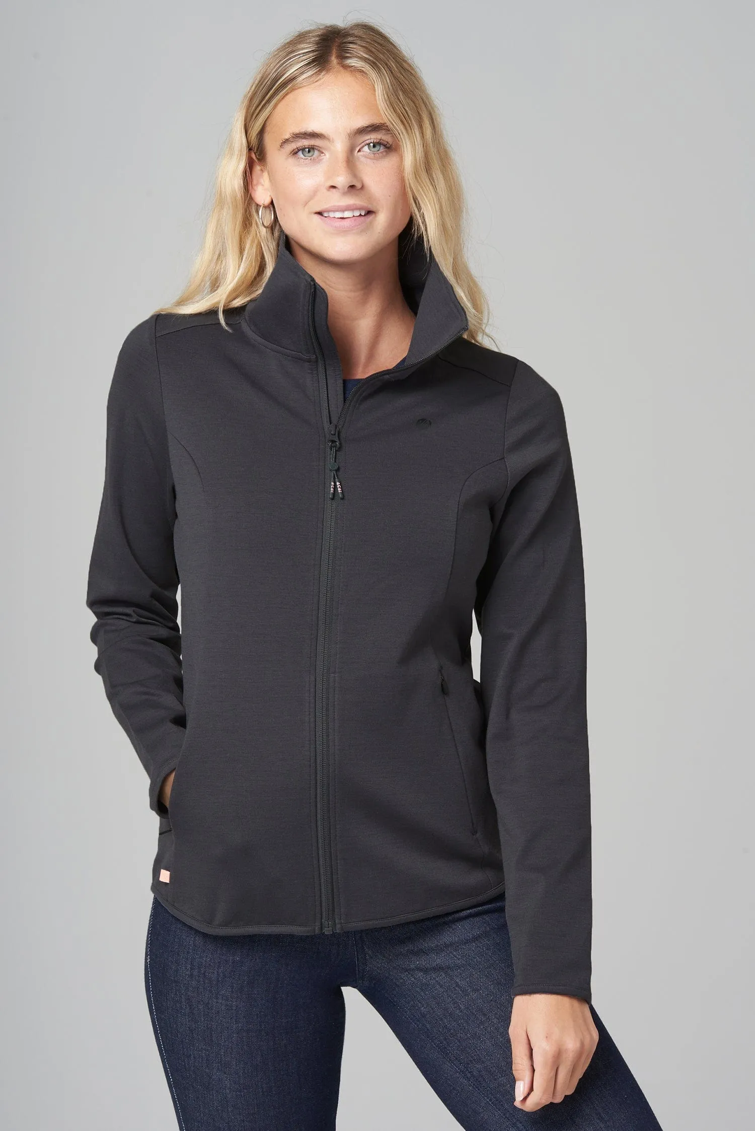 Performance Full Zip Mid Layer - Black