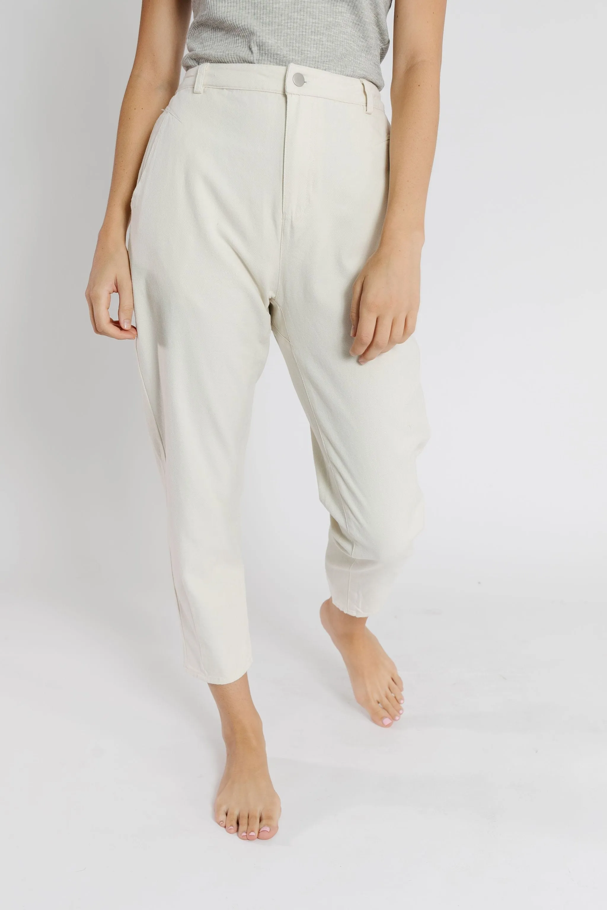 Rafe Pant in Ivory