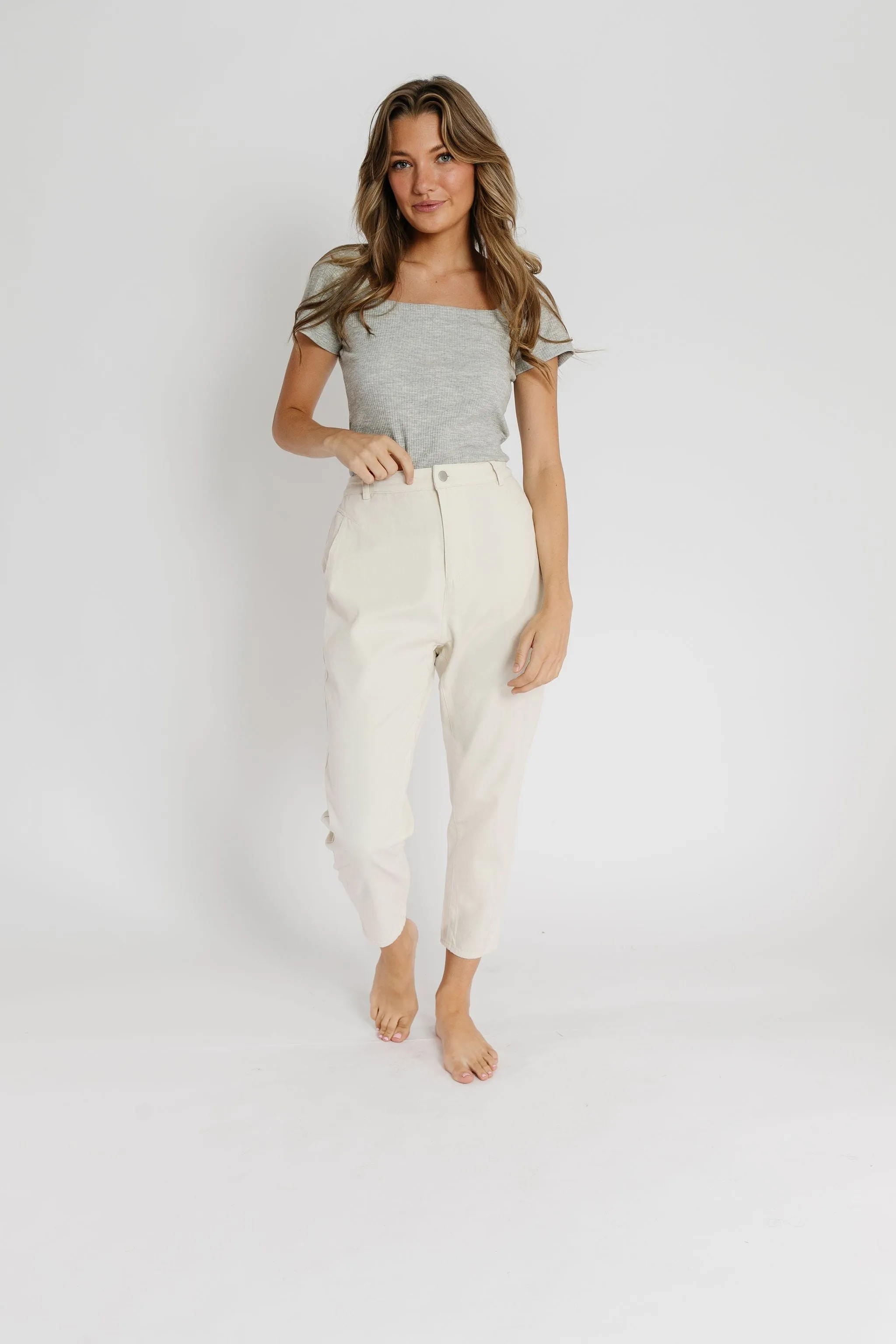 Rafe Pant in Ivory