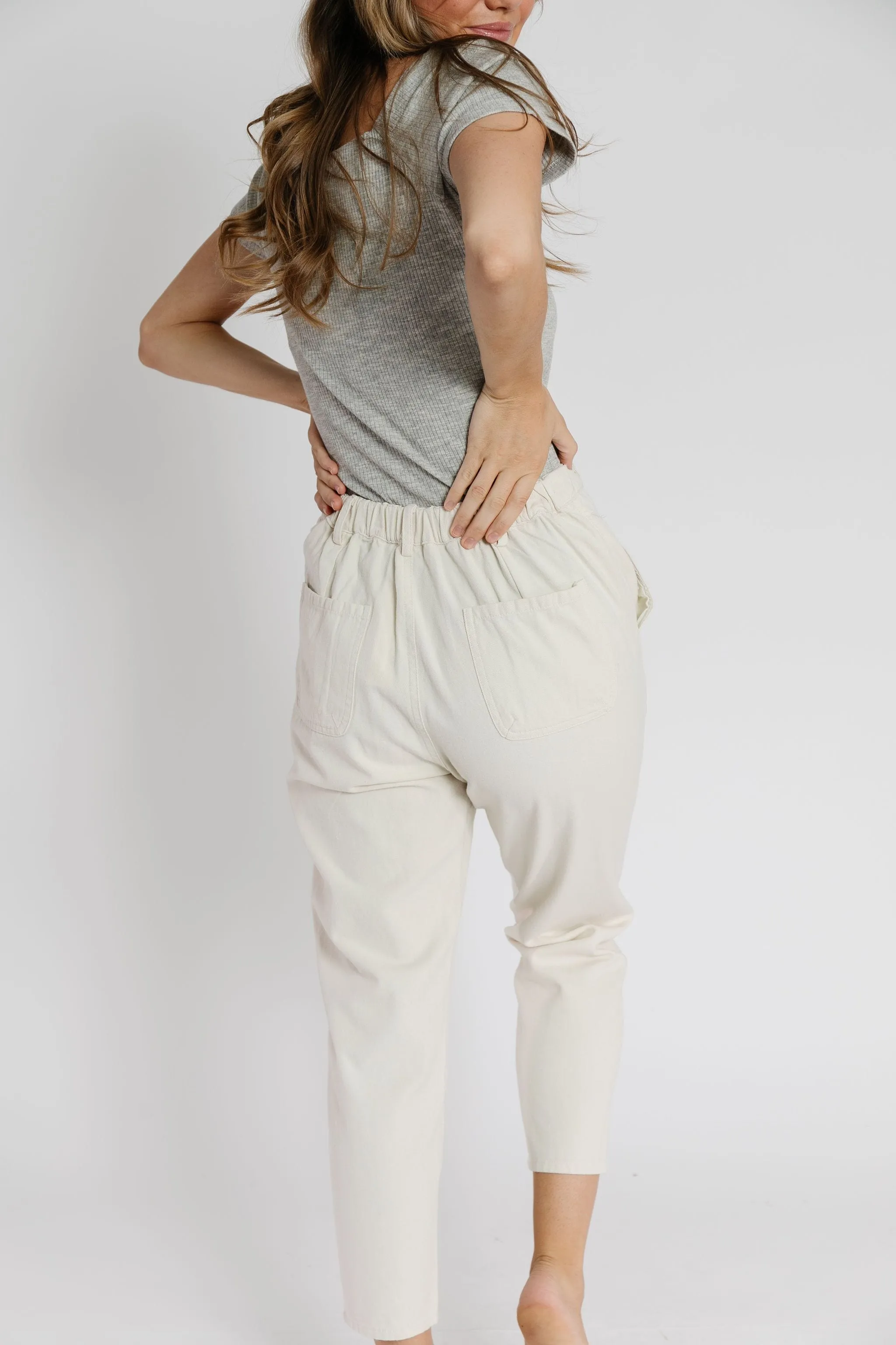 Rafe Pant in Ivory