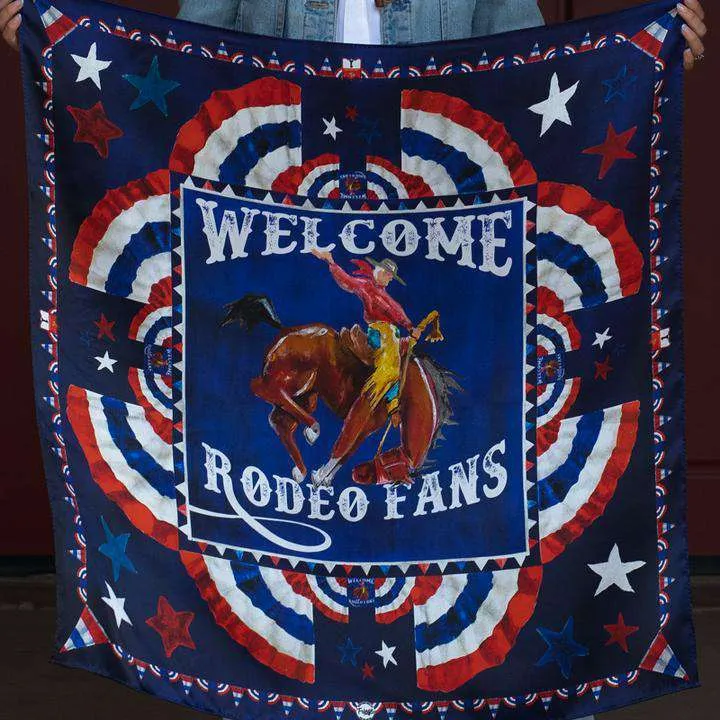 Ready To Rodeo Silk Wild Rag