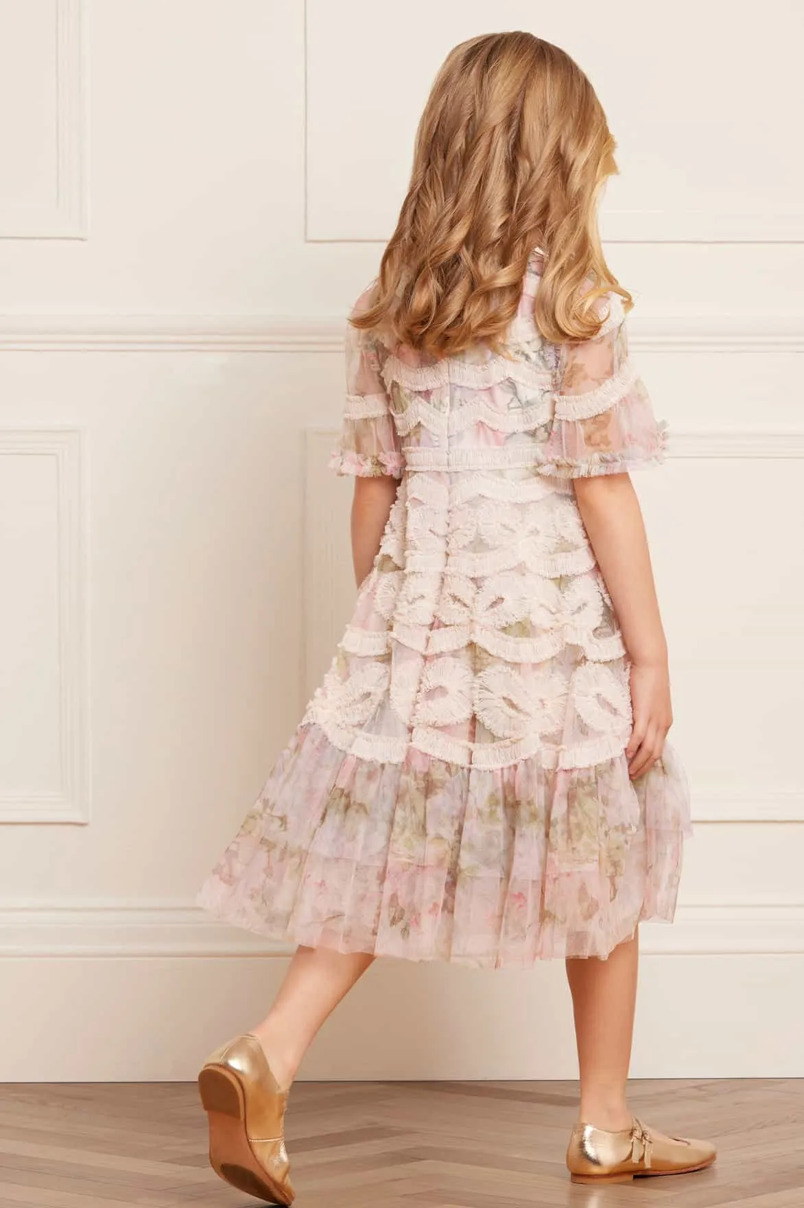 Rose Powder Ingrid Kids Dress