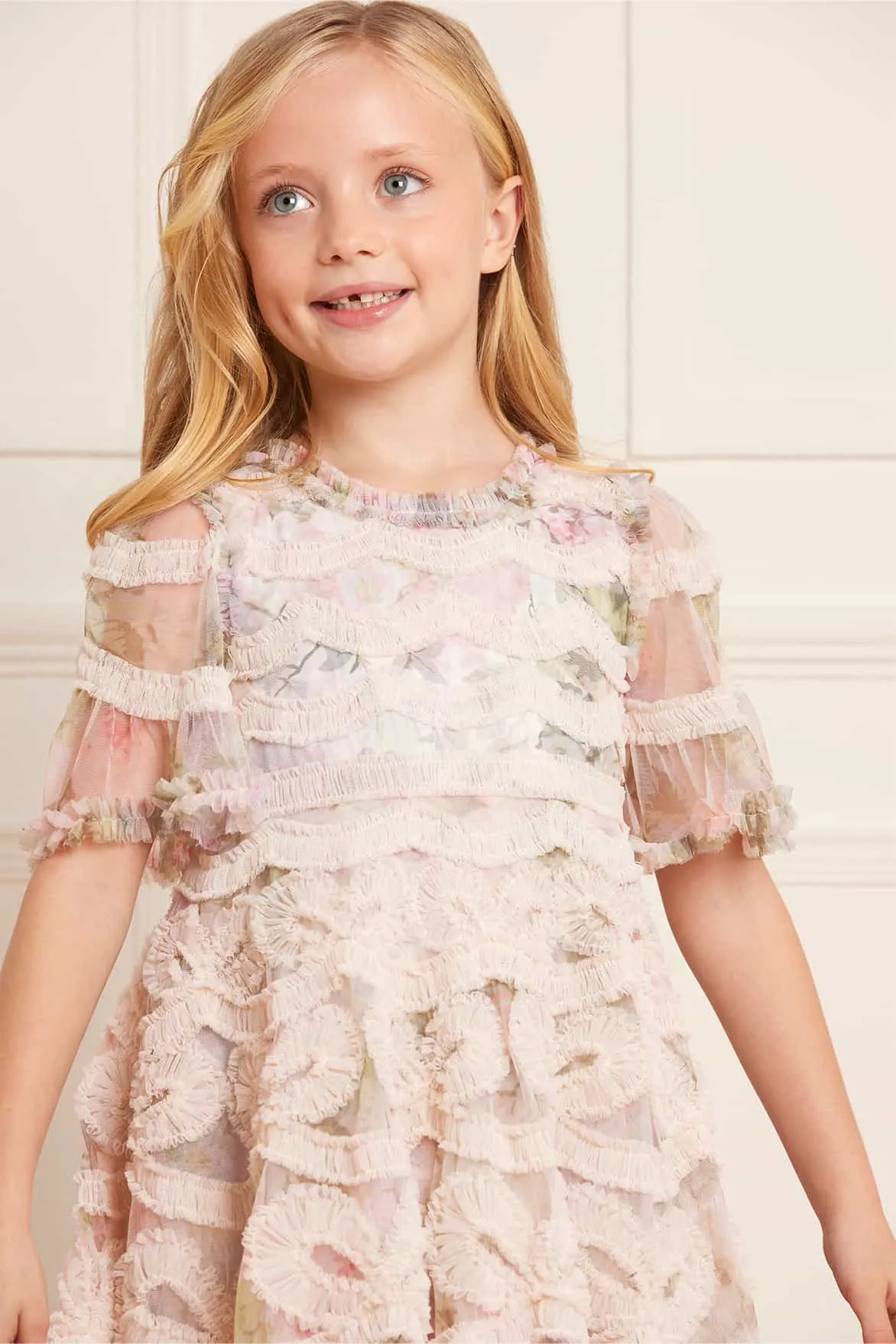 Rose Powder Ingrid Kids Dress