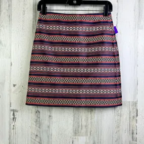 Skirt Mini & Short By Loft In Multi-colored, Size: 0petite