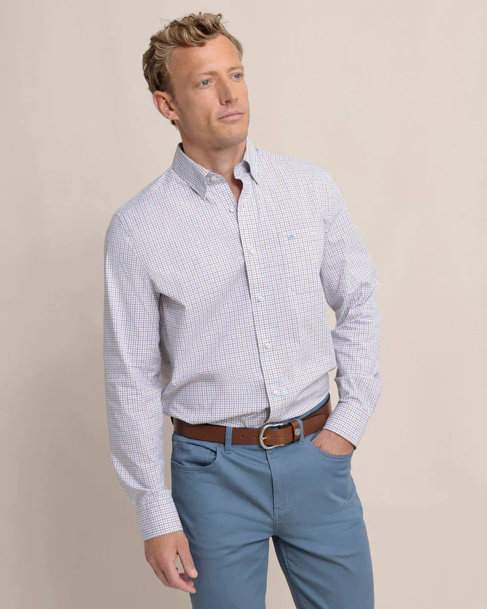 Southern Tide Charleston Summerton Plaid Sport Shirt