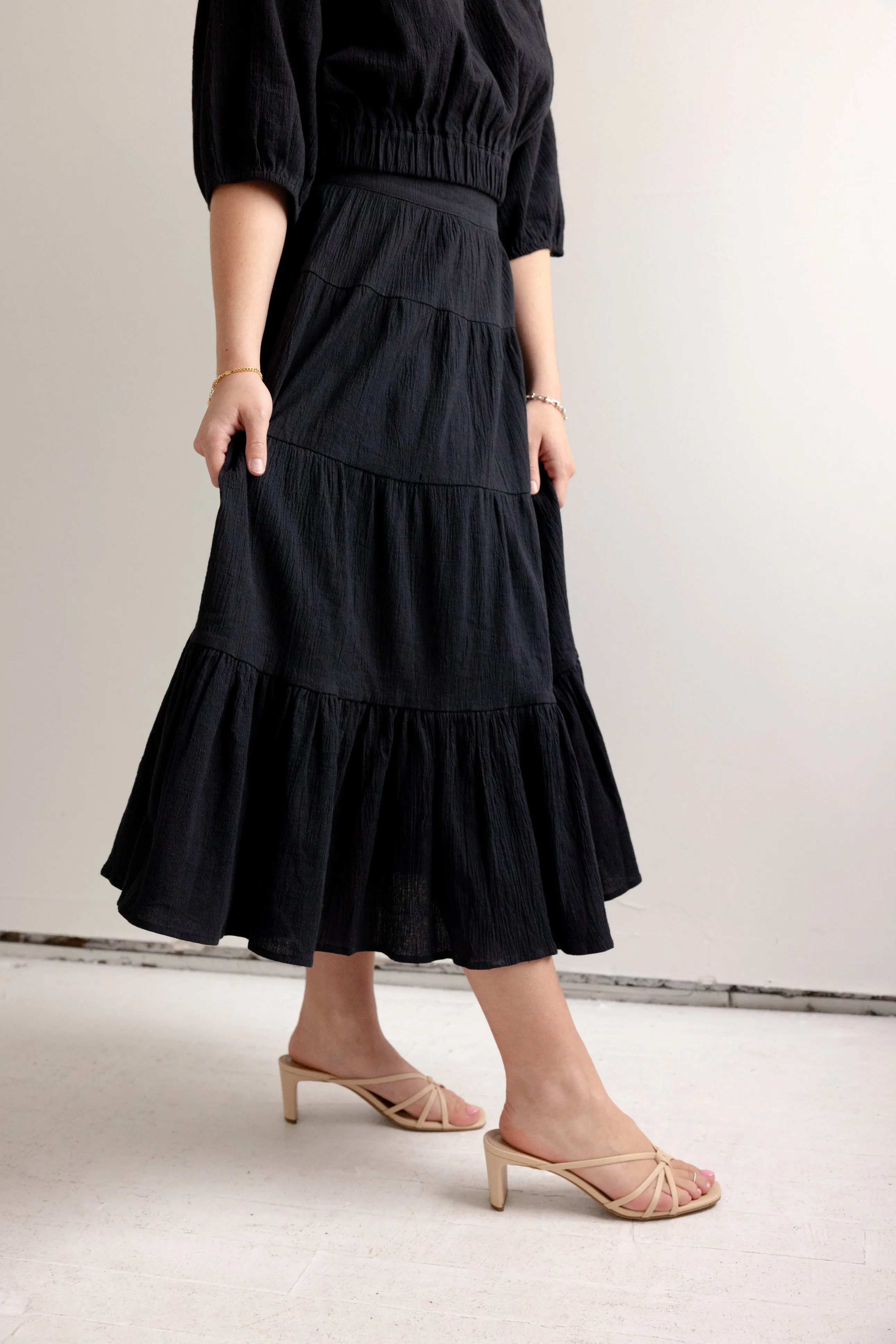 St. Tropez Skirt- Black