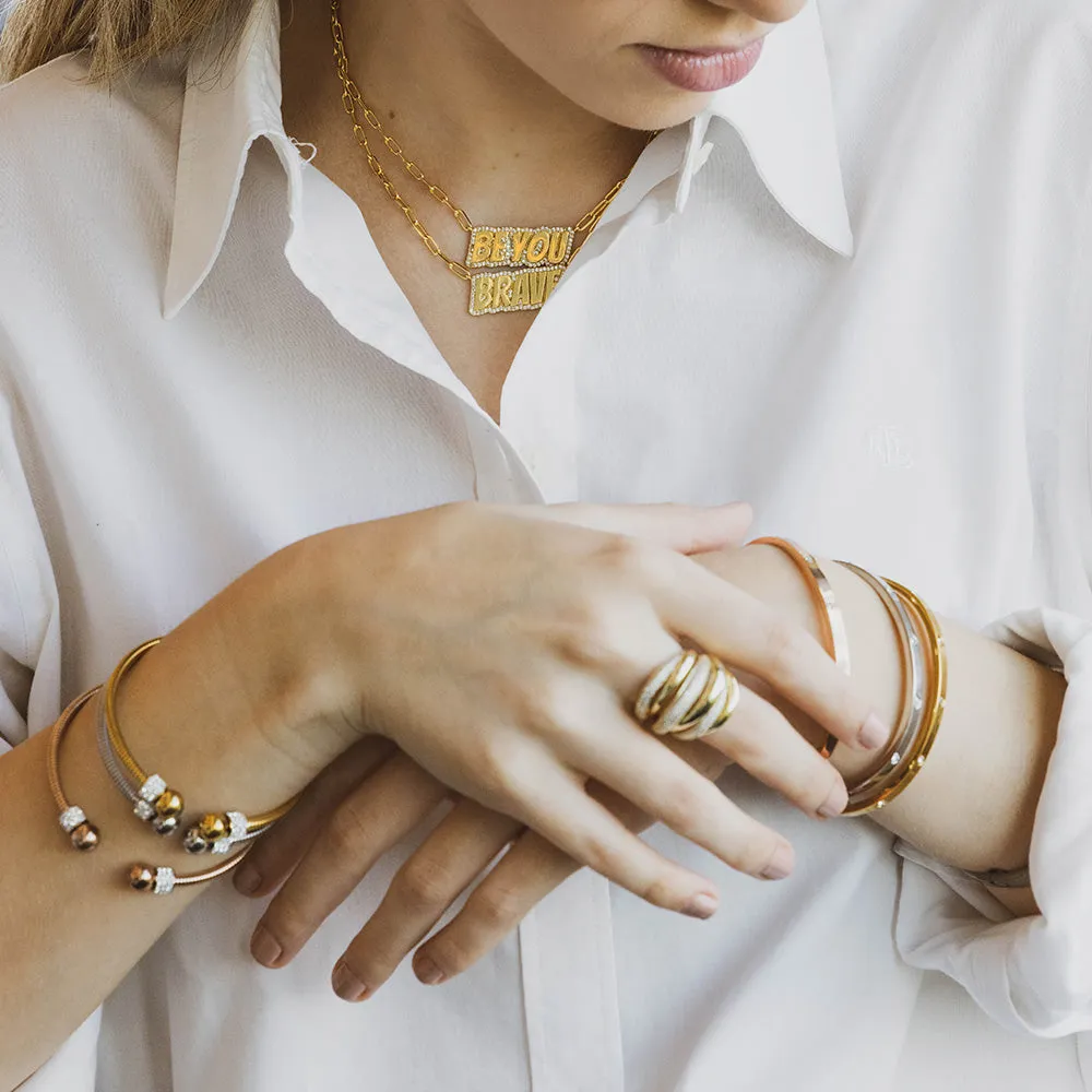 Stars Bangle Bracelet