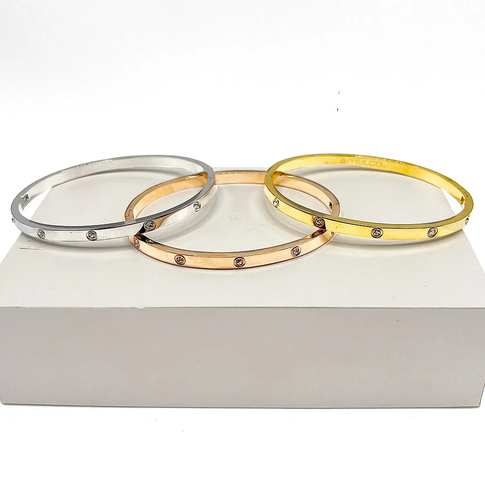 Stars Bangle Bracelet