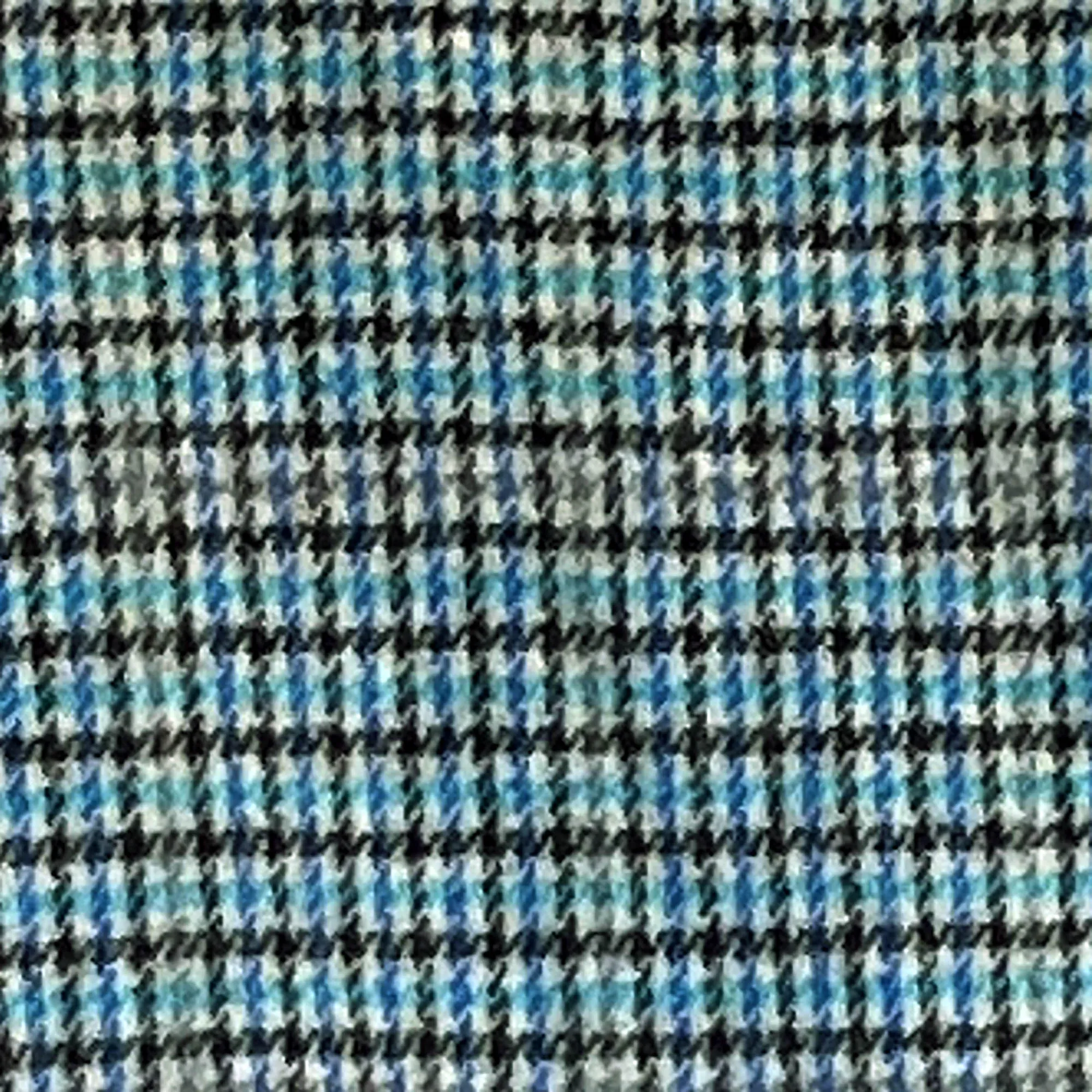 Talbots Petites Blue Glen Plaid Wool Blend Skirt - 12P