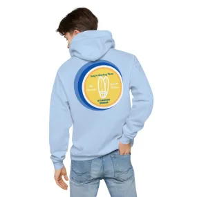 The Packets Blue Unisex Fleece Hoodie