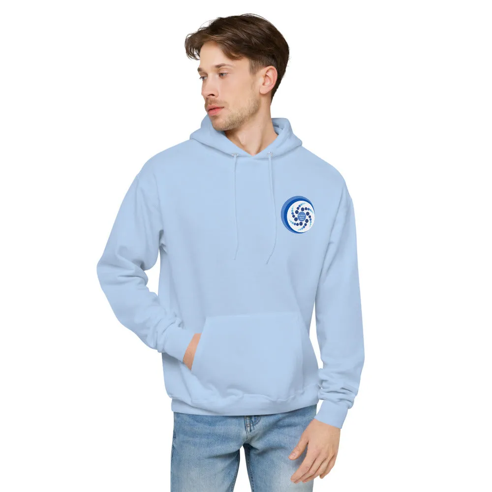 The Packets Blue Unisex Fleece Hoodie