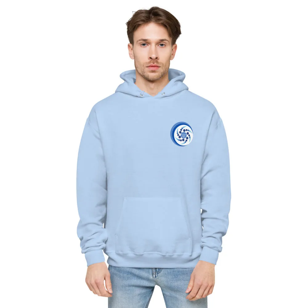 The Packets Blue Unisex Fleece Hoodie