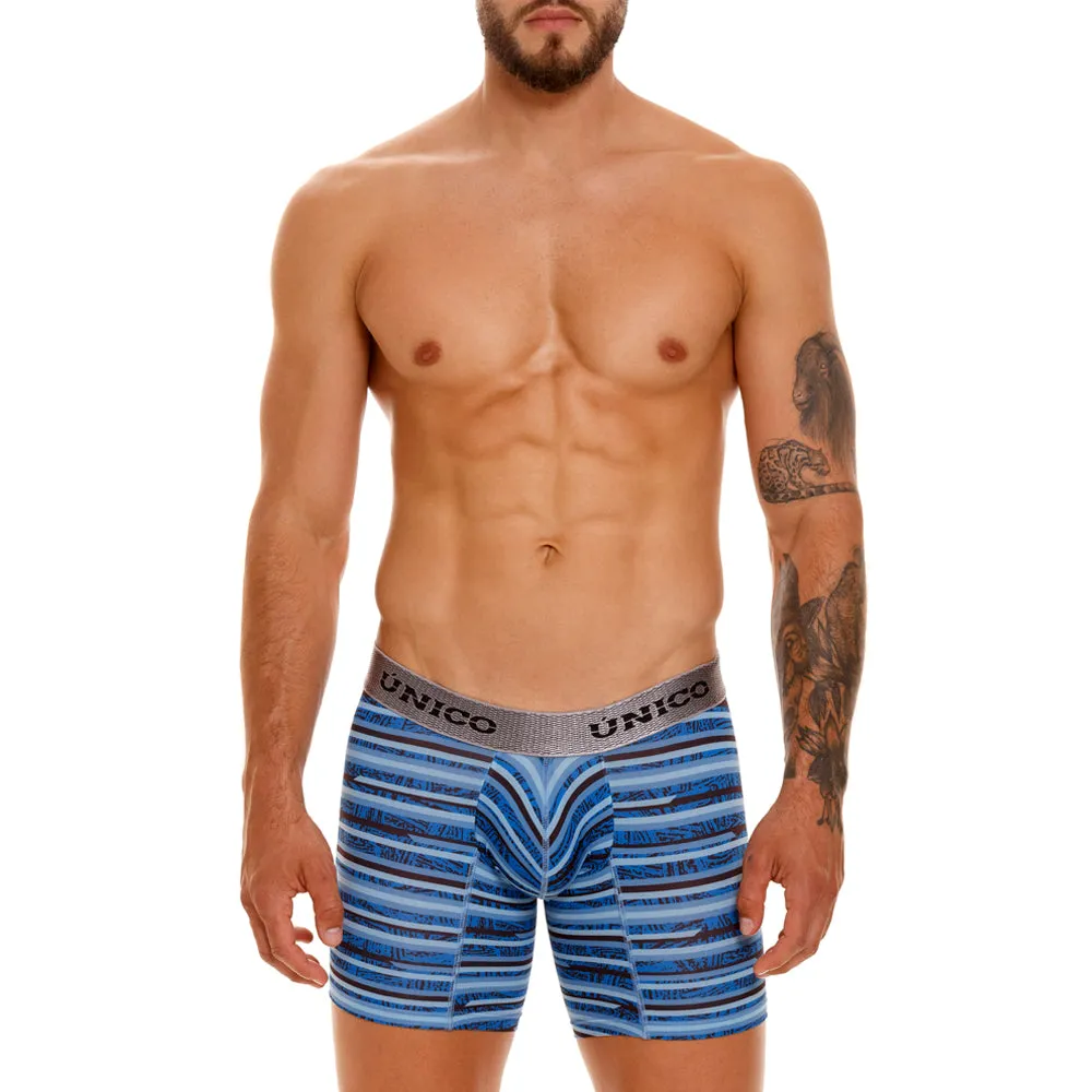 Unico Boxer Long Leg Suspensor Cup RAYADO