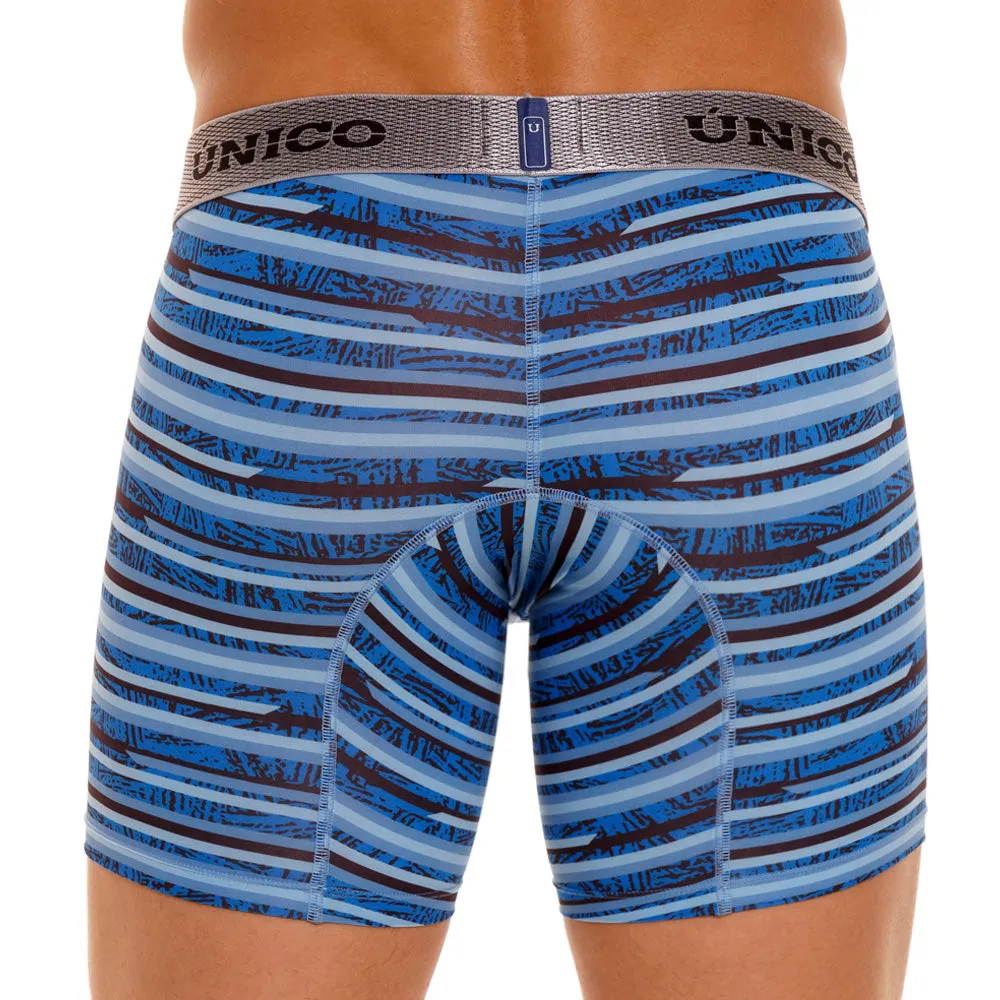 Unico Boxer Long Leg Suspensor Cup RAYADO