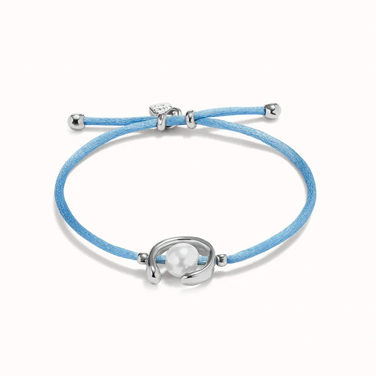 UNOde50 Thread Bracelet with Shell Pearl