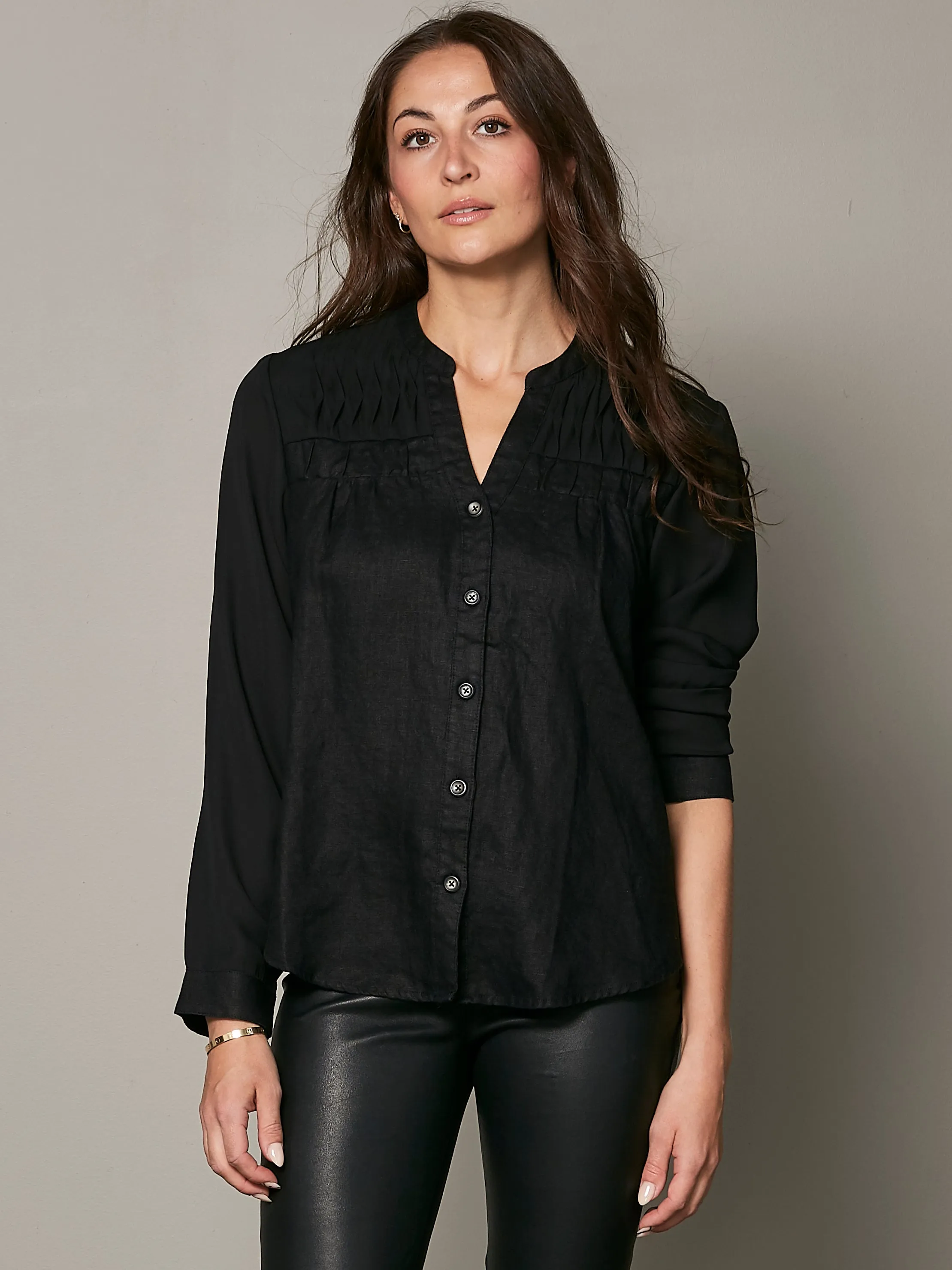 VIBEKE shirt - Black