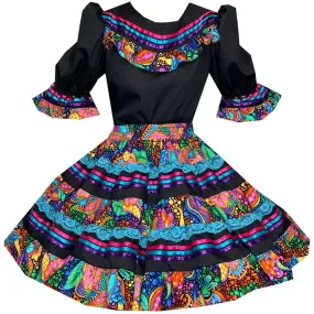 Vivid Fantasia Square Dance Outfit