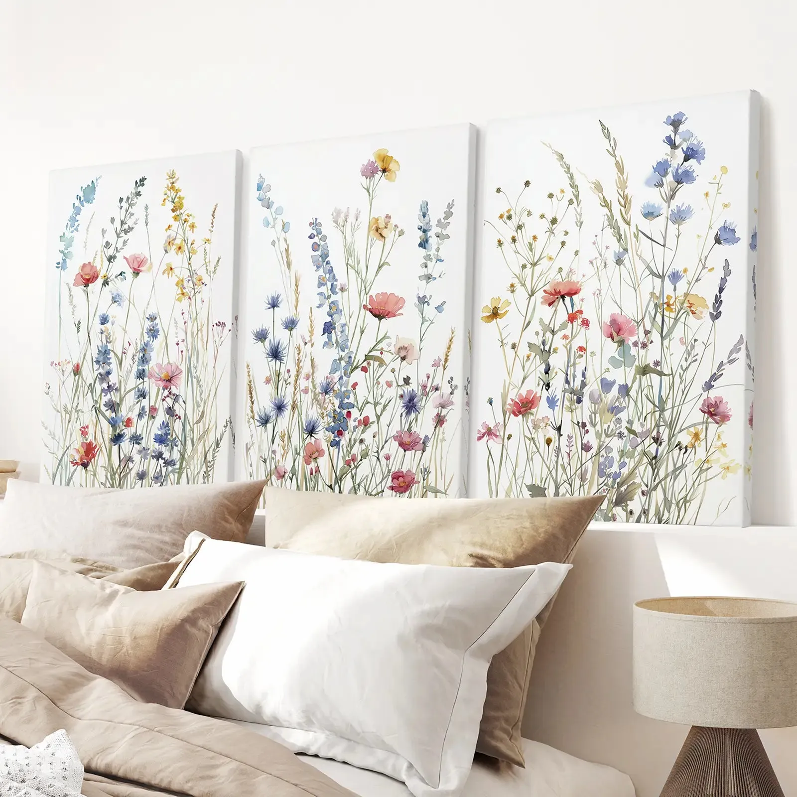 Wildflower Colorful Trendy Wall Art Poster Decor