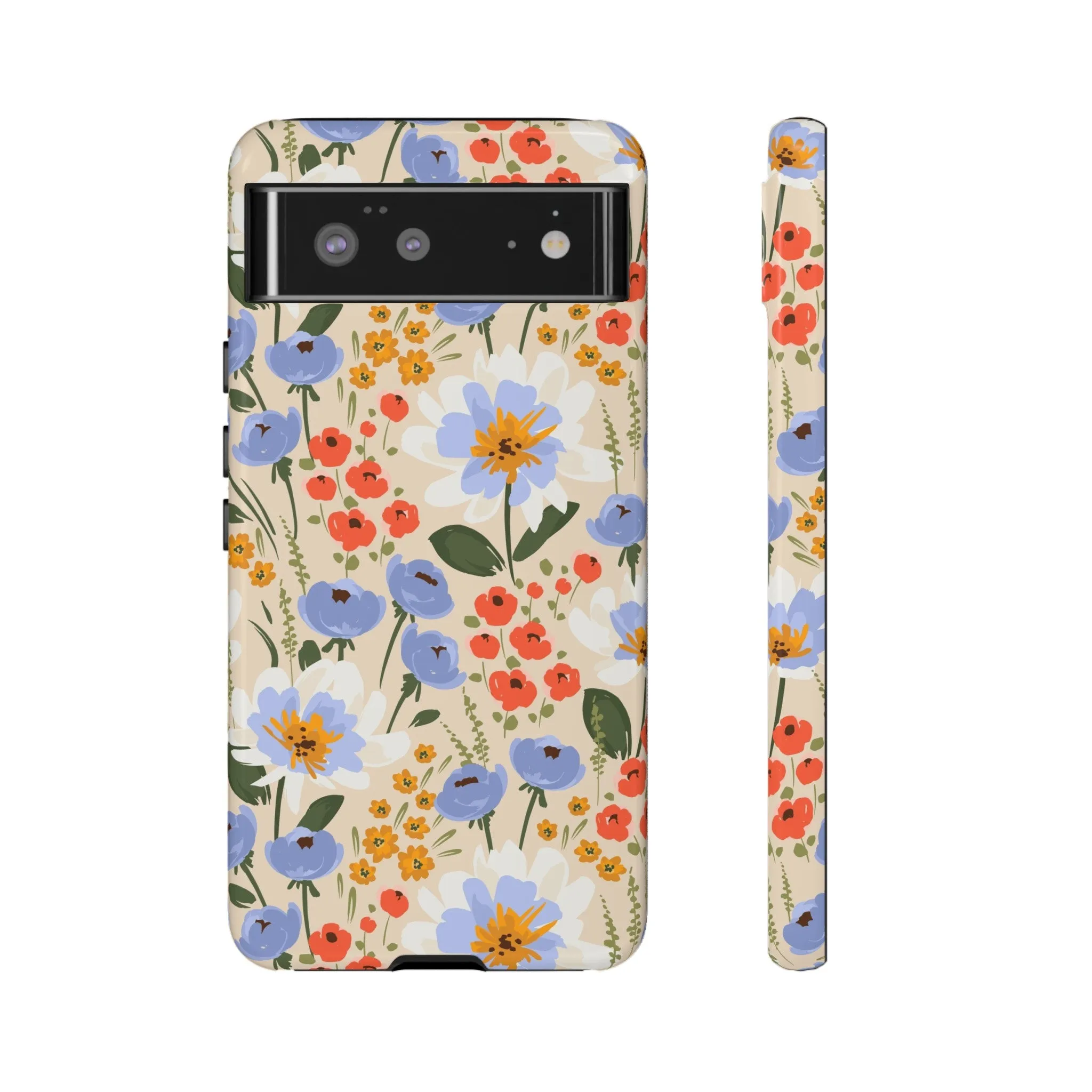 Wildflower Walks | Beige Floral Case