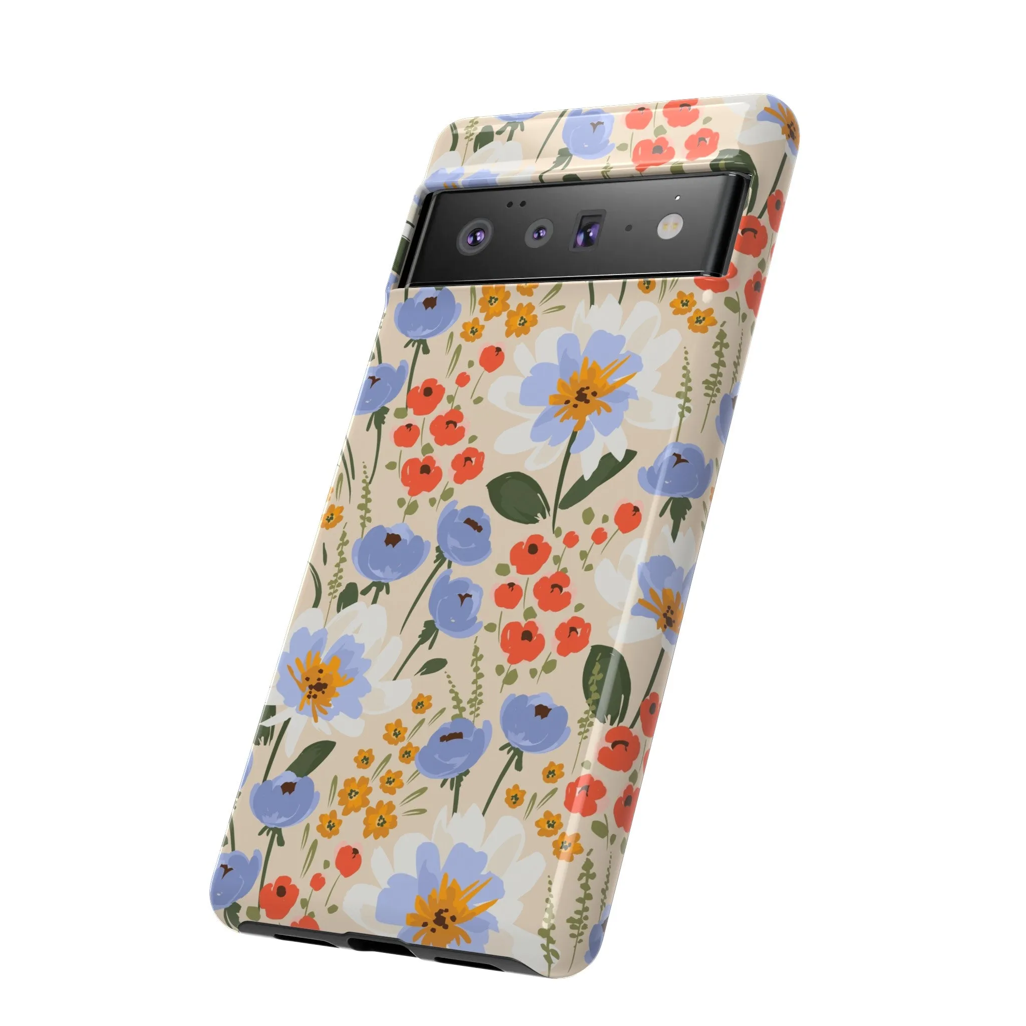 Wildflower Walks | Beige Floral Case