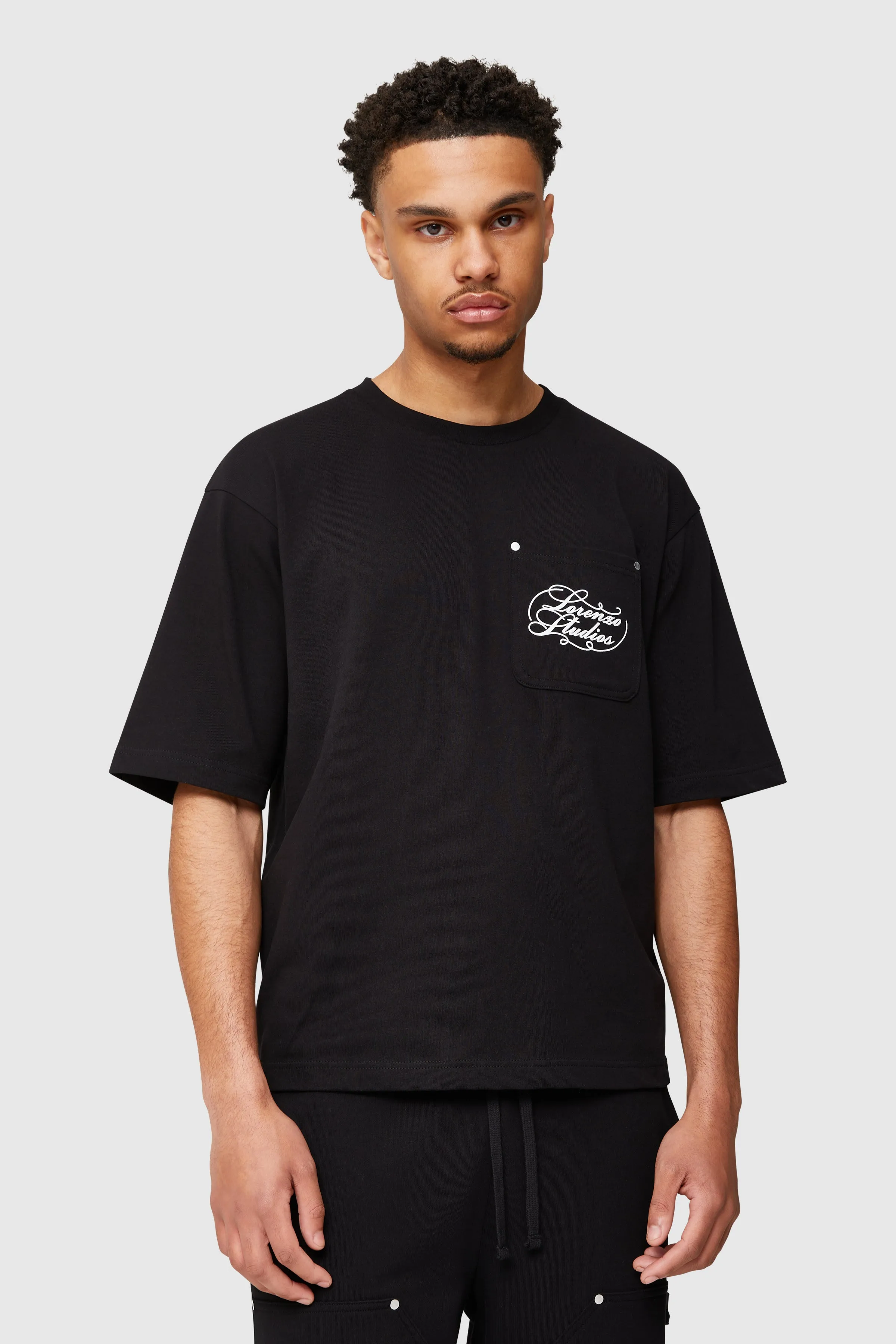 WORKER TEE - BLACK