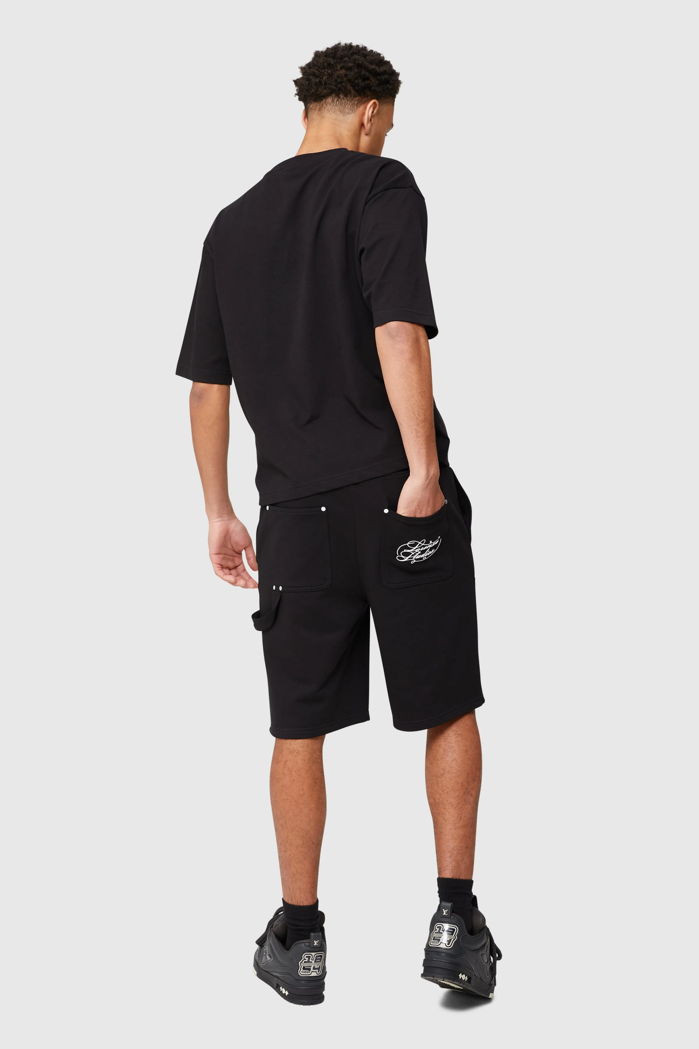 WORKER TWINSET - BLACK