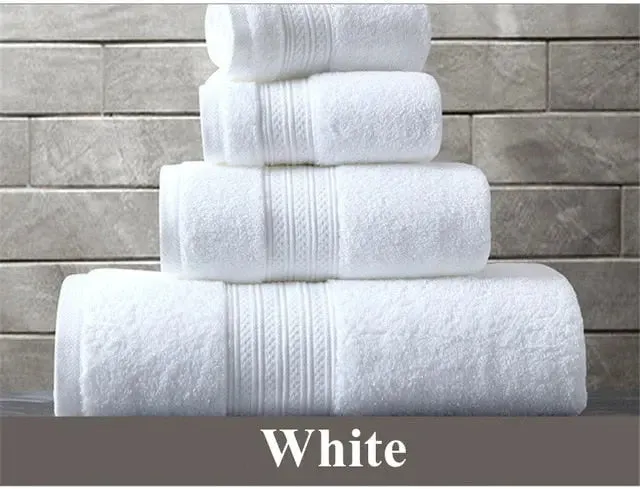 ZHUO MO 100% Pakistan Cotton Bath Towel | Super Absorbent Terry Bath Face Towel | Large Size for Thicken Adults | Ideal for Beach and Bathroom