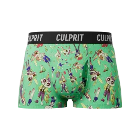 Zombie Bunnies 🧟‍♂️🐰 Trunk Cut Boxer Briefs w/ fly